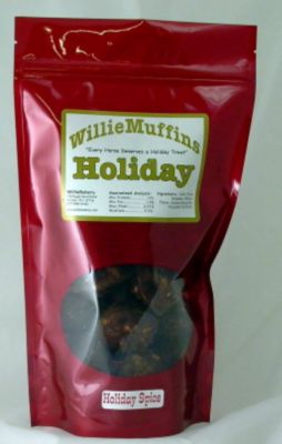 WillieBakery Holiday Spice Muffin Pouch