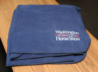 Washington International Horse Show Fleece Throw Blanket Best Price