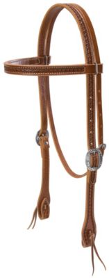 Weaver Handtooled Browband Headstall