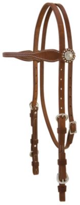 Weaver Stacy Westfall ProTack Oiled Browband Headstall