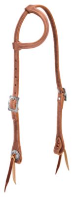 Weaver Stockman Flat Sliding Ear Headstall