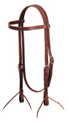 Weaver Latigo Leather Browband Headstall