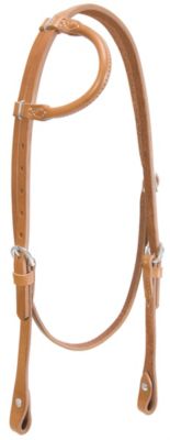 Weaver Horizons Rolled Sliding Ear Headstall