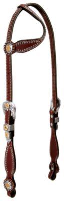 Weaver Desert Blossom Flat Sliding Ear Headstall