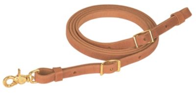 Weaver Harness Leather Flat Roper Reins