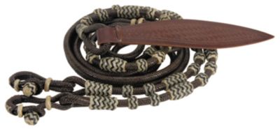 Weaver Braided Leather Romal Reins