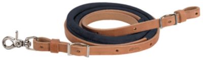 Weaver Suede Covered Barrel Reins