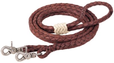 Weaver Rounded Braided Latigo RoperReins