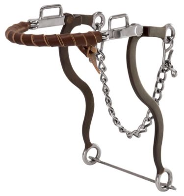 Weaver Latigo Leather Wrapped Hackamore