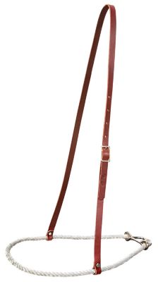 Weaver Rope and Latigo Leather Noseband