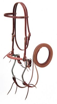 Weaver Browband Hackamore Bridle