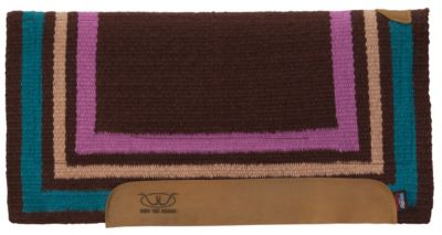 Weaver Tri-Border Fleece Bottom Memory Foam Saddle Pad Best Price