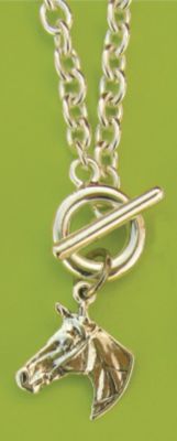 WYO-Horse Horse Head Toggle Bracelet