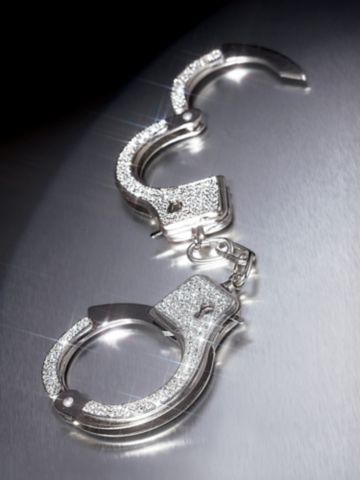 Rhinestone Handcuffs