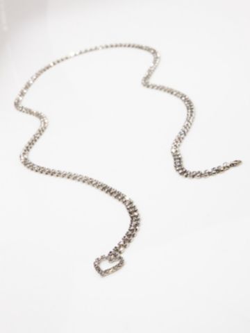 Five-In-One Rhinestone Heart Necklace