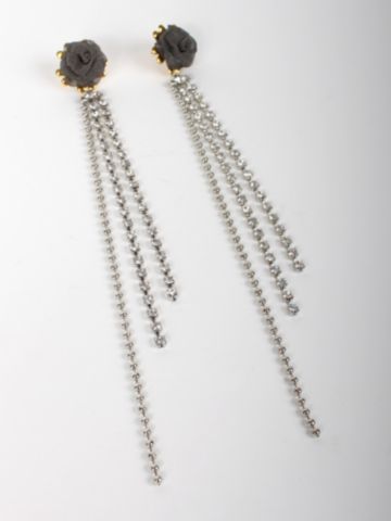 Plush Petals Chandelier Earring