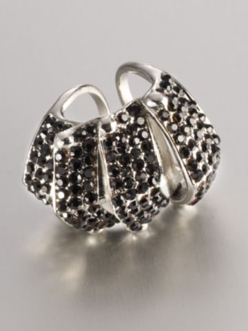 Rhinestone Knuckle Ring