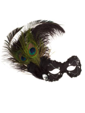 Buy Bejeweled Peacock Feather Mask, see details about this Sexy Lingerie and more