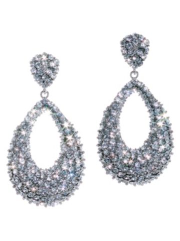 Rhinestone Drop Earring