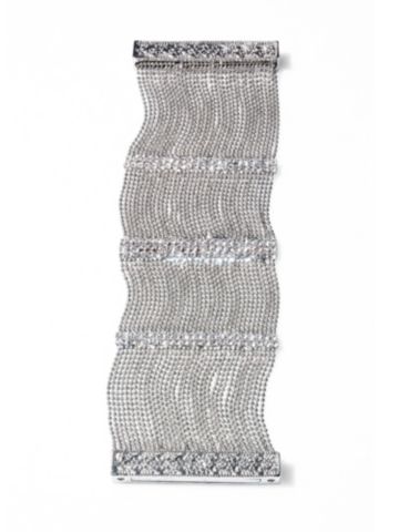 Rhinestone & Chain Bracelet
