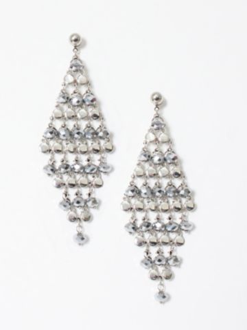 Beaded Chandelier Earring