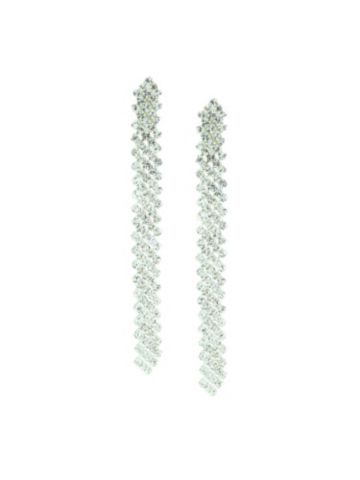 Rhinestone Twist Earring 