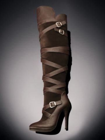 Buy Strappy Over-the-Knee Boot, see details about this Sexy Lingerie and more