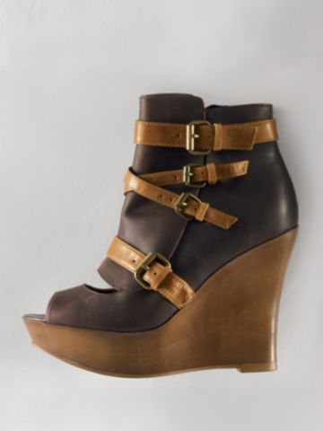 Buy Livin on the Wedge Leather Bootie, see details about this Sexy Lingerie and more