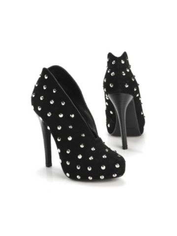 Studded Suede Shootie