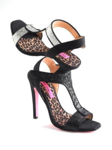 Buy Glitter T-Strap Sandal by Betsey Johnson, see details about this Sexy Lingerie and more