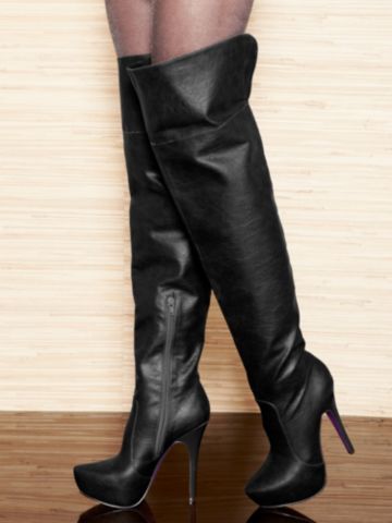 Buy Cuffed Over-the-Knee Boot, see details about this Sexy Lingerie and more