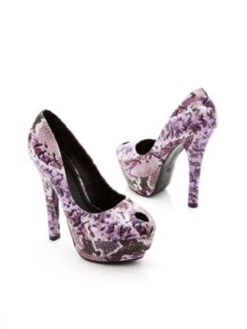 Michael Antonio Snakeskin Pump