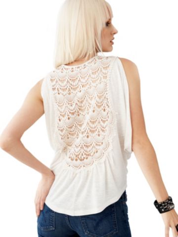 Buy Crocheted-Back Breeze Top, see details about this Sexy Lingerie and more