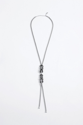 Knotted Lariat Necklace