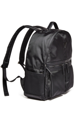 guess black nylon shoulder bag