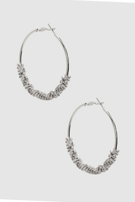 Crystal Hoop Earrings