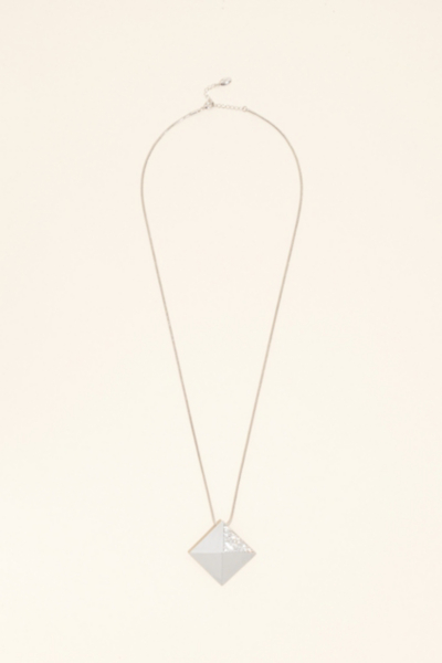 Pyramid Pendant Necklace