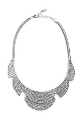 Textured Plate Necklace