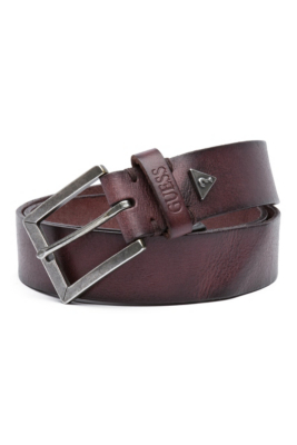 Basic Leather Silver-Tone Harness Belt