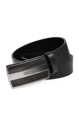Guess Men's Chevron Textured Plaque Belt eBay