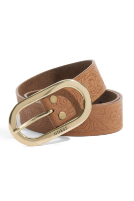 Embossed Western Belt