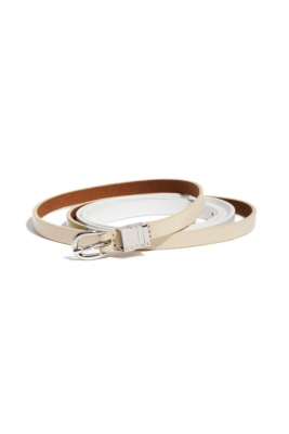 Double-Wrap Skinny Belt