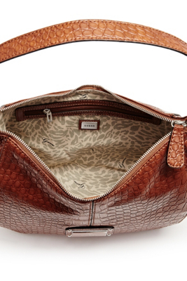 guess crocodile purse