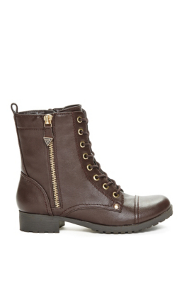 guess beige boots