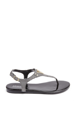 GUESS Women's Carmela TStrap Sandals eBay