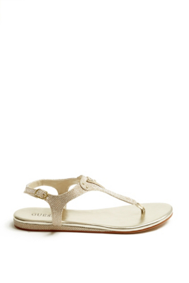 GUESS Women's Carmela TStrap Sandals eBay