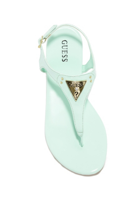 GUESS Women's Carmela TStrap Sandals eBay