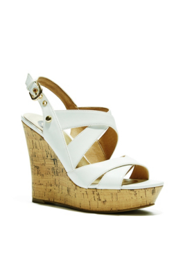 guess tan wedges