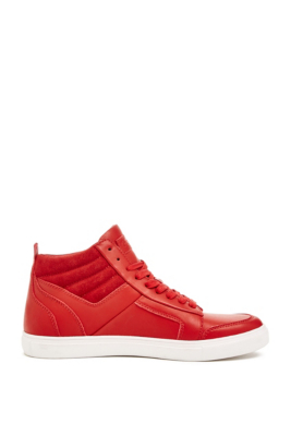 guess red high tops