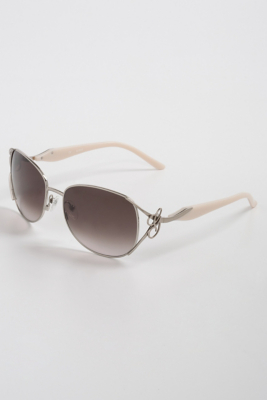GUESS Faith Metal Frame Sunglasses, ROSE GOLD